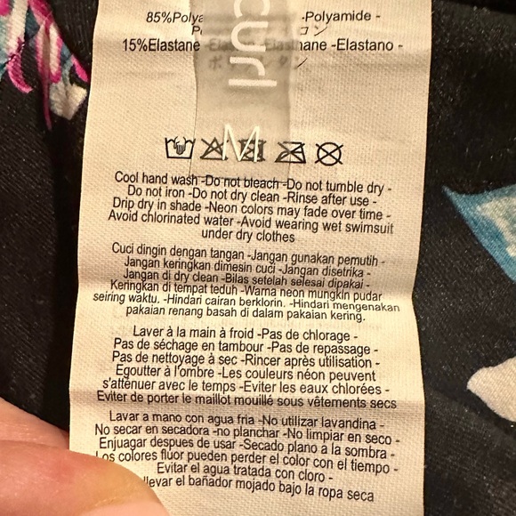 Rip Curl Wild Flower One Piece Swimsuit BNWT - Picture 6 of 6